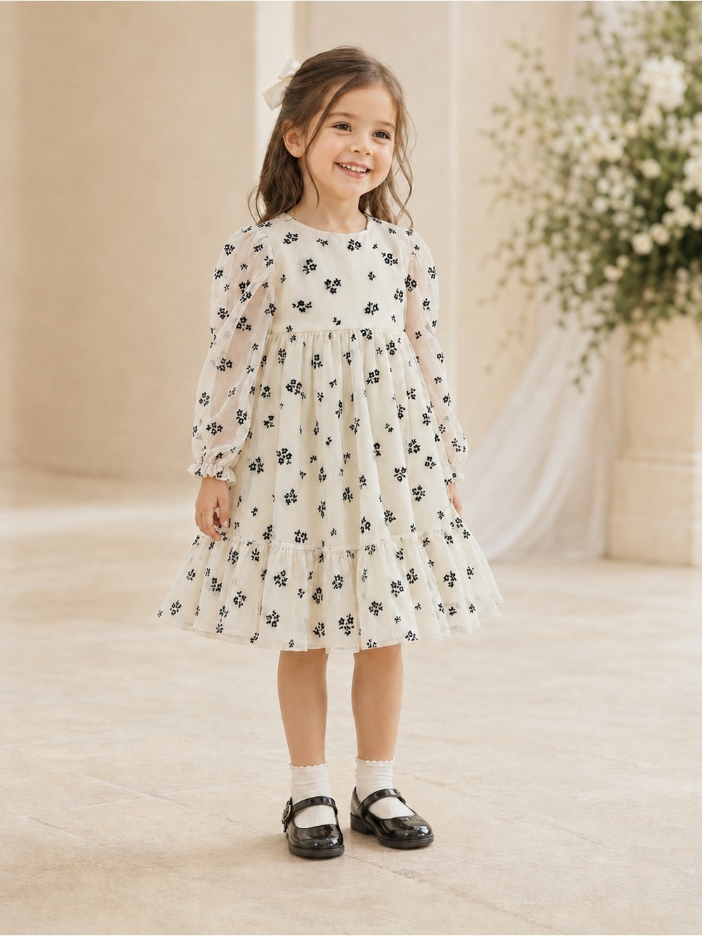 GAP Toddler Floral Tulle Dress